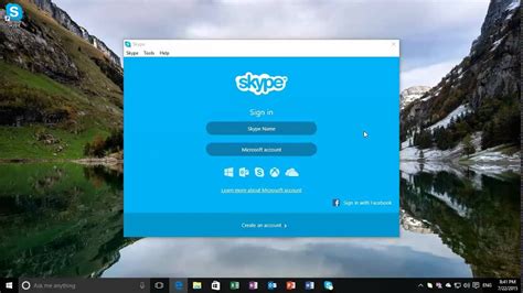 Windows 10 How To Download And Install The Skype App Youtube