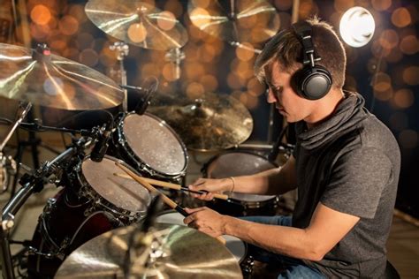 Why Do Drummers Wear Headphones Live Drum Alert