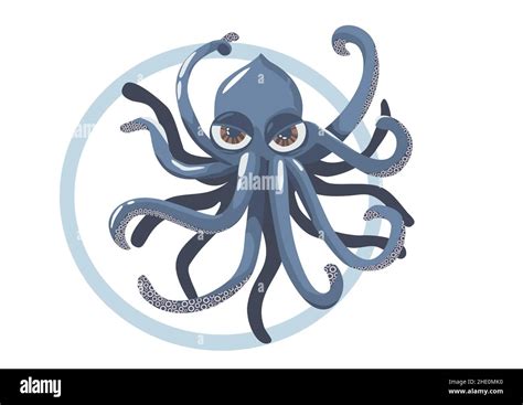 Vector Image Of An Octopus Stock Vector Image And Art Alamy