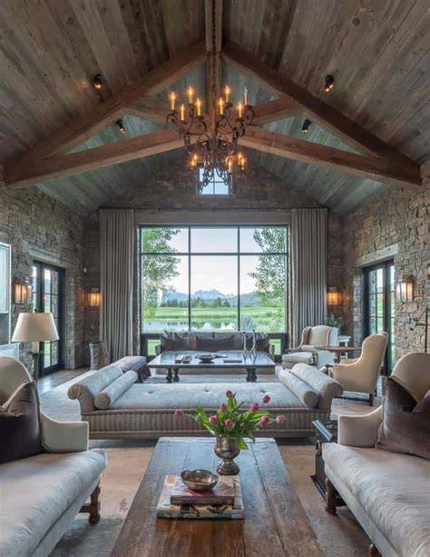 Pictures of designer living rooms with best interior design ideas, remodeling plans, 3d virtual room designer software and most popular paint with simple layouts and beautiful dcor, any outdated space can be transformed. Traditional mountain home with modern elements in ...
