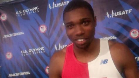 Noah Lyles Talks About Turning Pro Or Going To Florida Youtube