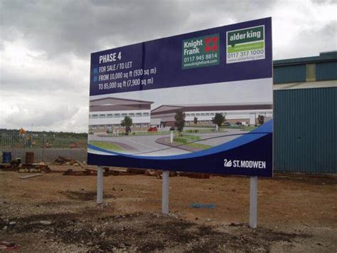 Designing Effective Construction Site Signboards