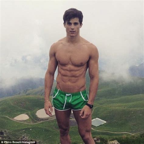 World S Hottest Teacher Pietro Boselli Tried To Keep Modelling Career A Secret Daily Mail Online