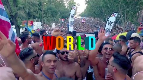 world pride madrid we world pride festival 2017 gomadridpride gay worldpride youtube