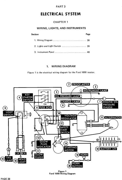1962 Ford Tractor Wiring Diagram