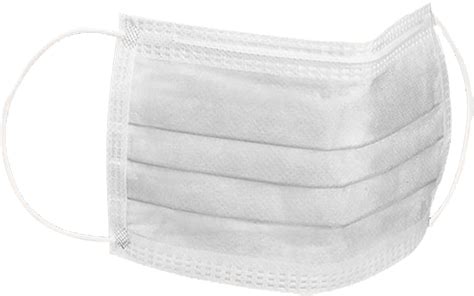 Download White Surgical Face Mask Transparent Png Stickpng