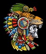 Aztec Jaguar Warrior Digital Art by Nikolay Todorov - Pixels