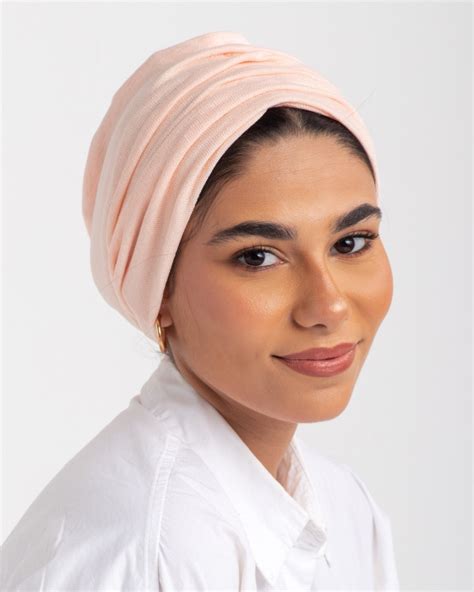 Pre Tied Instant Turban Head Wrap For Women Comfortable Stretchy Breathable Head Wrap Stylish