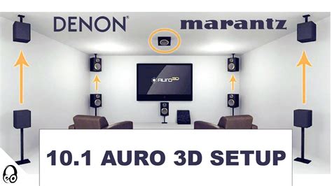 101 Auro 3d Setup Denon Marantz Internal And External Amps
