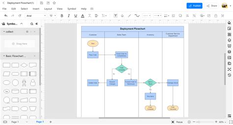 How To Create A Swimlane Diagram In Excel Edrawmax Online Free Download Nude Photo Gallery
