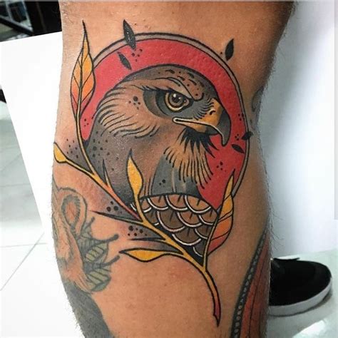 Neo Traditional Eagle Tattoo Done By Our Artist André Vasquez Call Us