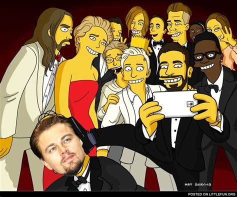 Littlefun Simpsons Oscar Selfie With Leonardo Dicaprio