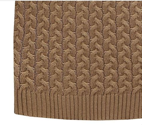 Khaki Long Sleeve Cable Knit Sweater Dress Sheinsheinside