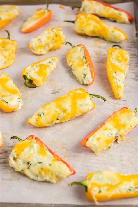 Cream Cheese Stuffed Peppers 6 Ingredients