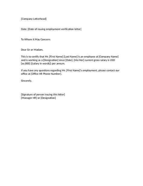 How to write a cover letter learn how to make a cover letter that gets interviews. 2020 Proof of Employment Letter - Fillable, Printable PDF ...