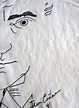 Jean Cocteau | Self Portrait Ink On Paper Drawing By Artist