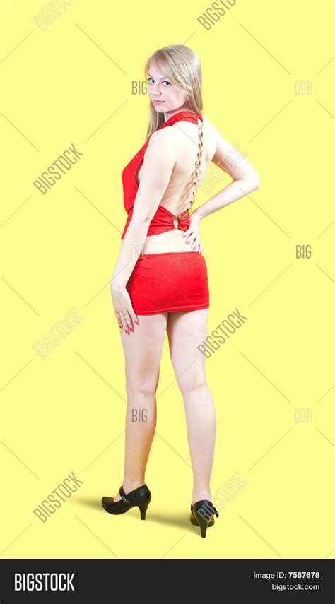 Sexy Girl Red Dress Image And Photo Free Trial Bigstock