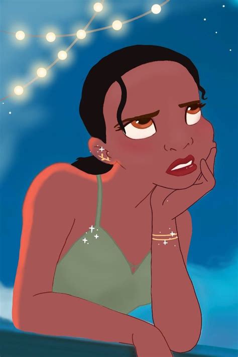 Princess Tiana Glow Up Dessins De Personnages Disney Disney Personnages Modernes Disney