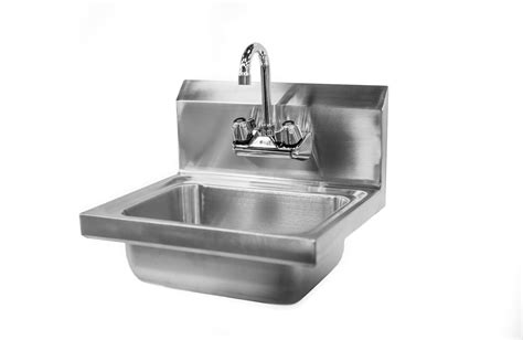 Commercial Stainless Steel Hand Wash Sink Tap Cater Kitchen