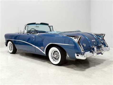 1954 Buick Skylark 67175 Miles Cavalier Blue Convertible 322 Cubic Inch