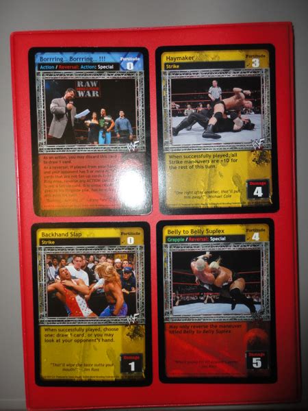 Old Wrestling Cards From Wwf Raw Deal Wwe Wwf Cards Wrestling