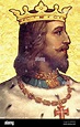 . Inglese: 19esimo secolo raffigurazione del re Pietro I del Portogallo ...