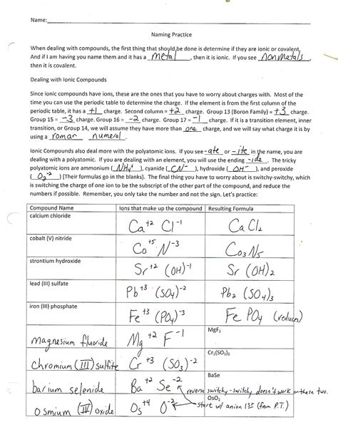 Ionic And Covalent Bonding Worksheet With Answers — Db