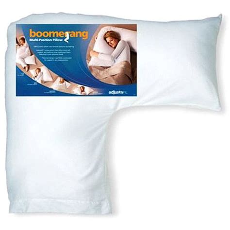 Beautyrest Boomerang Pillow With 100 Cotton Removable Cover 15x32
