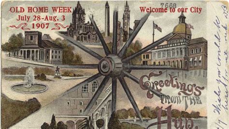 Vintage Postcards Look Back At Boston