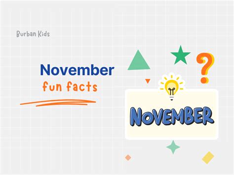 55 Untold November Fun Facts That No One Knows