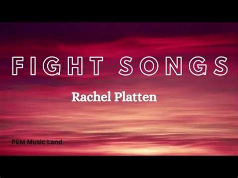 Rachel Platten Fight Songs Lyrics Youtube