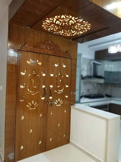 Wooden Entrance For Pooja Room Pooja Door Design Pooja Room Door