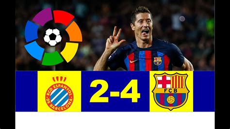 Hasil Liga Spanyol Malam Tadi Espanyol 2 4 Barcelona Pes 202