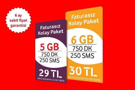 Vodafone Uygun Fiyatlı Faturasız Tarifeler 2021 Canmuhammed com