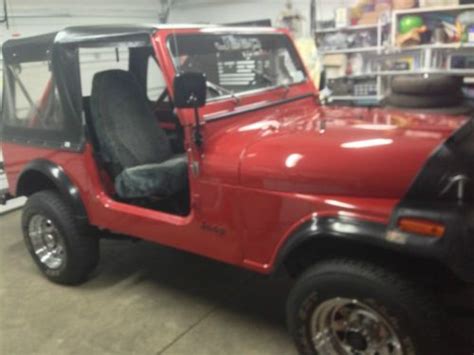 Sell Used 1985 Jeep Cj7 Renegade Sport Utility 2 Door 42l In Albany