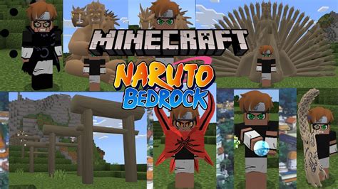Updated Naruto Bedrock Mod Barion Mode Uchiha Massacre New Jutsus