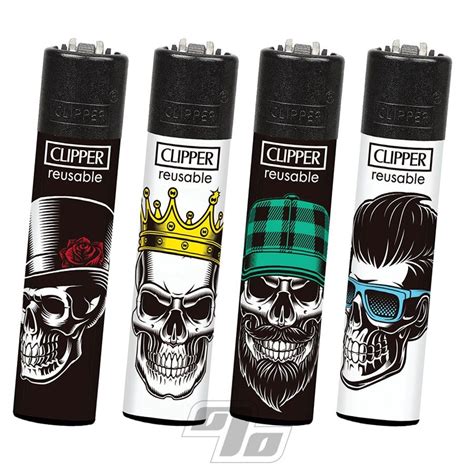 Clipper Lighter Skulls 11 Clipper Lighter Lighter Clippers