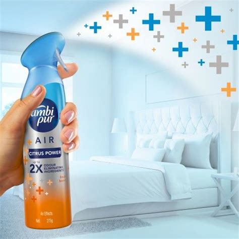 Ambi pur helps eliminate odors and provide continuous freshness up to 60 days with its subtle fragrance of blissful lavender field, just like having a spa at home. Buy Ambi pur Air Freshener Spray Citrus Power, Odour ...