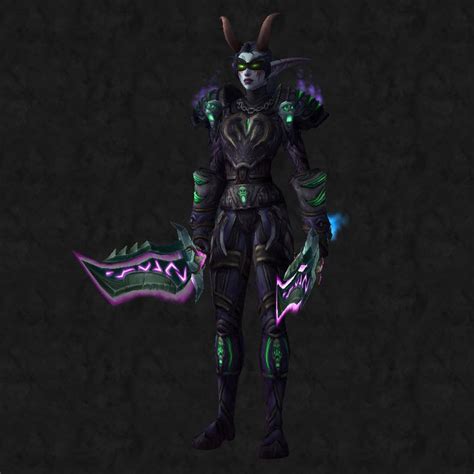 World Of Warcraft — Azerothtransmogs Leather Transmog Demon World Of Warcraft Warcraft