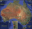 A. Geographical-administrative map of Australia (compiled from Google ...