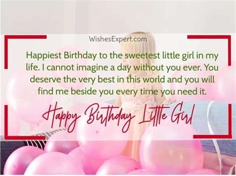 30 Cute Birthday Wishes For Baby Girl Wishes Expert