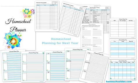 If you're looking for a free homeschool planner, this post is for you! Homeschool Planning for Next Year (Free Planning Pages ...