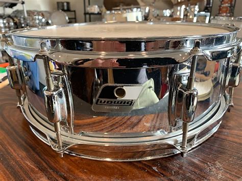 Ludwig Snare Drum 70 80s Chrome Over Wood Josephs Gare Reverb
