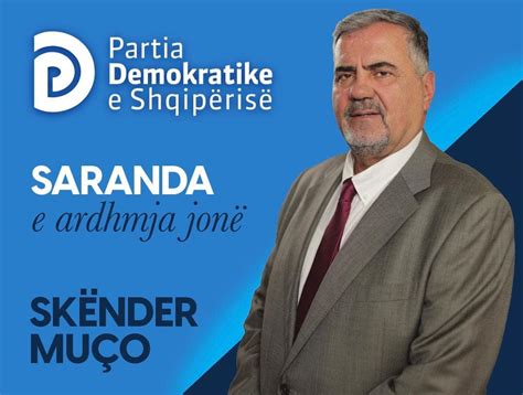 Kandidati i PD së për Sarandën Skënder Muço mesazh në nisje të