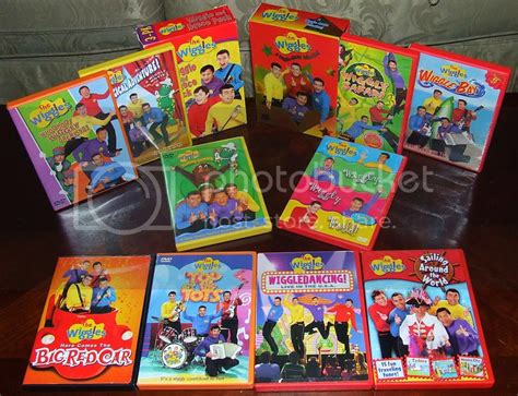 The Wiggles Huge Lot Of 10 Dvds Kids Movies 2 Box Sets And The Crocodile