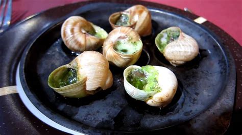 Eating Escargot Snails In Paris France Youtube