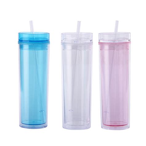 Reusable Tumblers With Straws