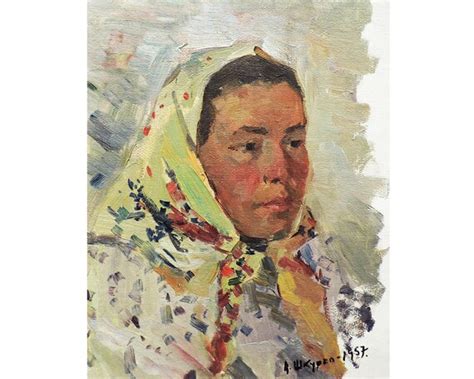 Art And Collectibles Signed Unique Artwork Woman Portrait Oil Original
