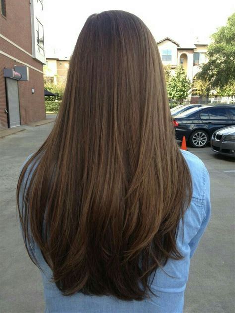 Long Straight Layered Hair Long Brown Hair Long Curly Long Straight