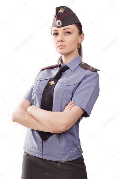 femme policière russe image libre de droit par demian © 71310253